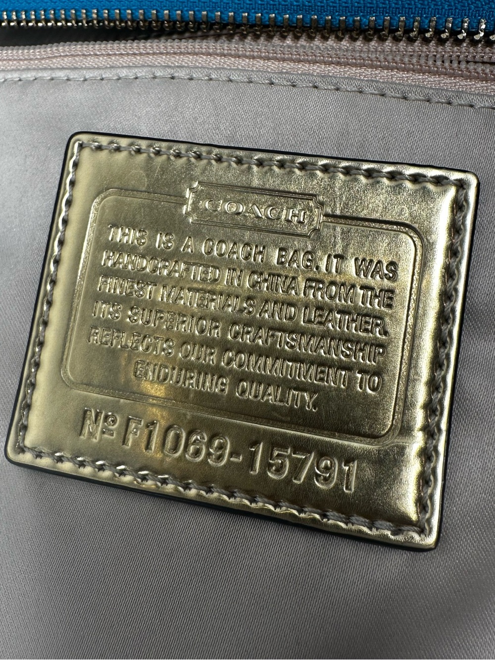 Coach Poppy Daisy “ Liquid Gloss” Pocket Tote - Picture 16 of 16